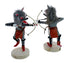 Native American Gray Wolf Kachina Doll SX10062